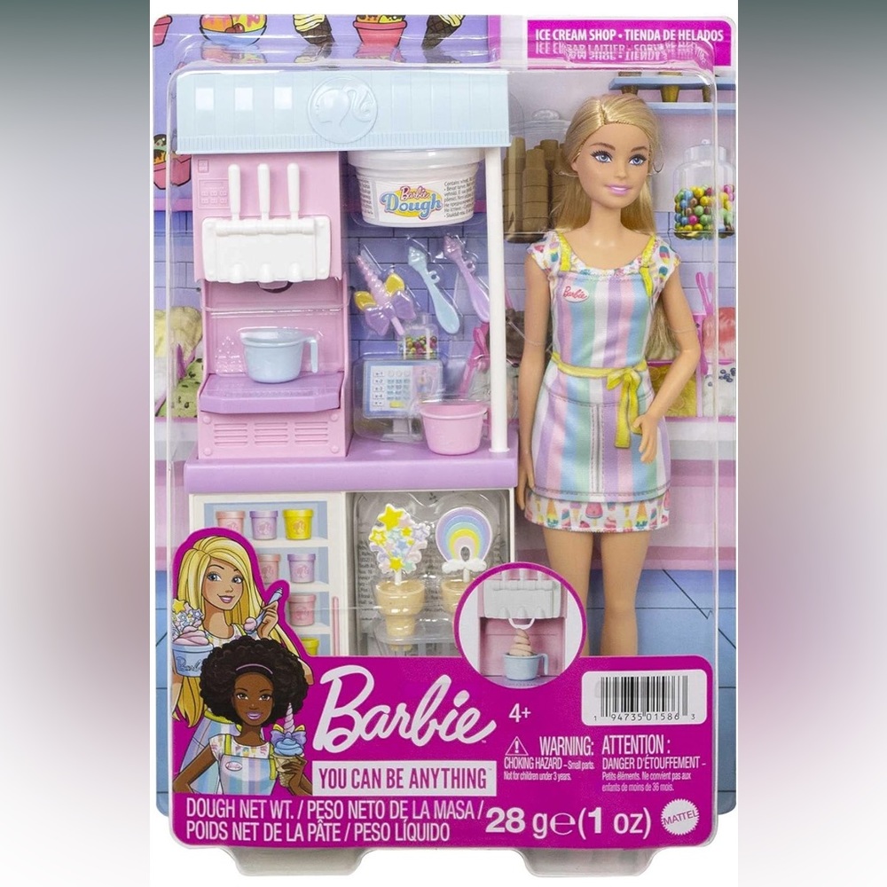 Barbie You Can Be Anything Ice Cream Shop Playset